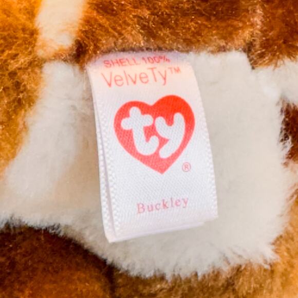 Pair of Woodland TY Beanie Boos-Squire the Squirrel and Buckley the Fawn-NWT-6"H - Picture 5 of 12